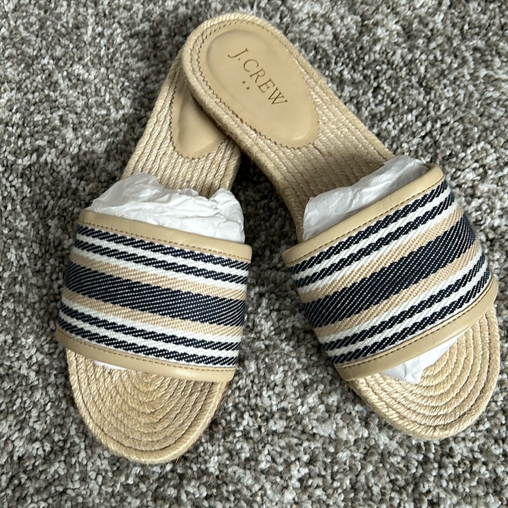 JCrew Factory Slide Sandals